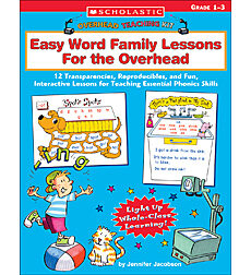 Overhead Teaching Kit: Easy Word Family Lessons For the Overhead