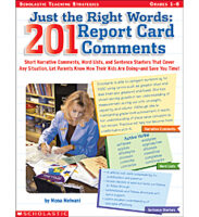 Just the Right Words: 201 Report Card Comments