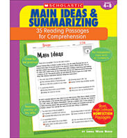 35 Reading Passages for Comprehension: Main Ideas & Summarizing