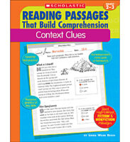Reading Passages That Build Comprehension: Context Clues