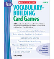 Vocabulary-Building Card Games: Grade 3