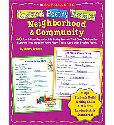 Instant Poetry Frames: Neighborhood & Community