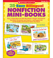 25 Easy Bilingual Nonfiction Mini-Books