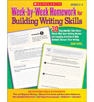 Week-by-Week Homework for Building Writing Skills