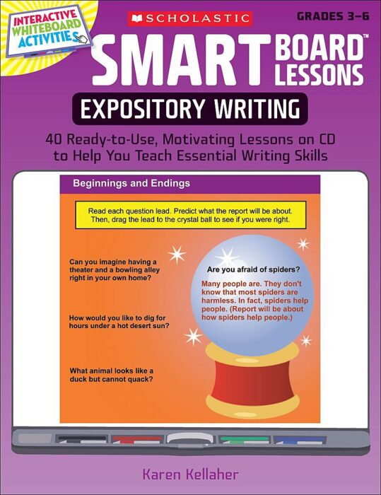 SMART Board Lessons Expository Writing by Karen Kellaher Scholastic