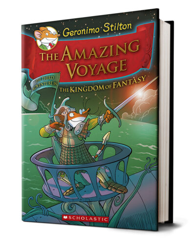 5X GERONIMO STILTON Books Kingdom of Fantasy Hardcover Fiction