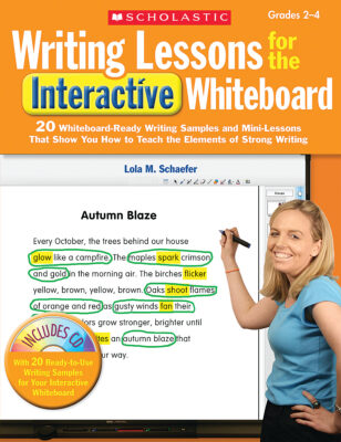 Writing Lessons for the Interactive Whiteboard: Grades 2-4