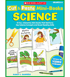 Cut & Paste Mini-Books: Science