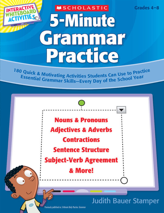Teacher　Judith　Stamper　Practice　Scholastic　by　Store　Bauer　The　5-Minute　Grammar