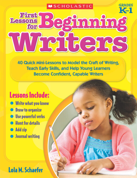 First Lessons for Beginning Writers