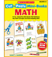 Cut & Paste Mini-Books: Math