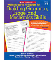Week-by-Week Homework for Building Grammar, Usage and Mechanics Skills