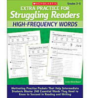 Extra Practice for Struggling Readers: High-Frequency Words