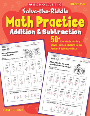 Solve-the-Riddle Math Practice: Addition & Subtraction