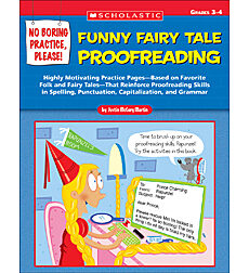 No Boring Practice, Please! Funny Fairy Tale Proofreading
