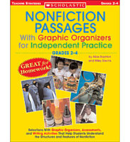 Nonfiction Passages With Graphic Organizers for Independent Practice: Grades 2-4