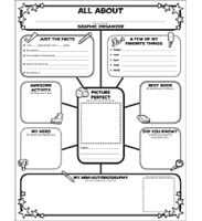 SC-520912 Scholastic MY TIMELINE Graphic Organizer Poster Set of 30 