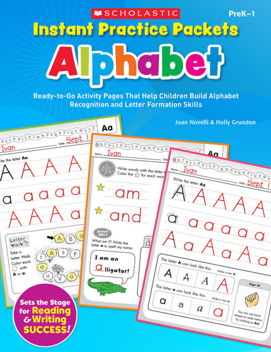 Instant Practice Packets: Alphabet