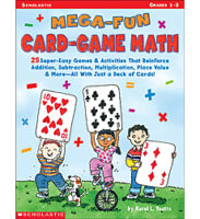 Mega-Fun Card-Game Math: Grades 1-3