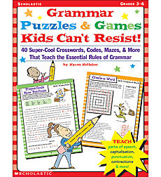 Grammar Puzzles & Games Kids Can't Resist!