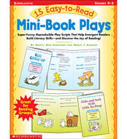 15 Easy-to-Read Mini-Book Plays