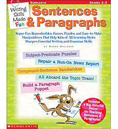 Writing Skills Made Fun: Sentences & Paragraphs