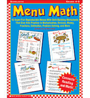 Menu Math: Grades 4-5