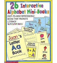 26 Interactive Alphabet Mini-Books