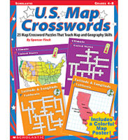 U. S. Map Crosswords