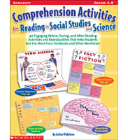 Comprehension Activities for Reading in Social Studies and Science