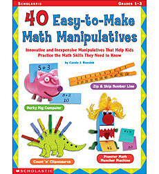 40 Easy-to-Make Math Manipulatives