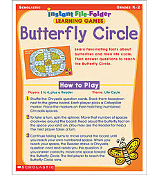 Instant File-Folder Learning Games: Butterfly Circle