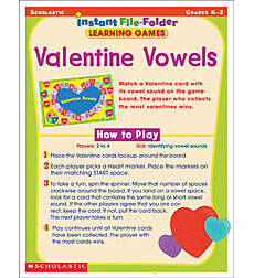 Instant File-Folder Learning Games: Valentine Vowels