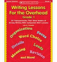 Writing Lessons for the Overhead: Grade 1