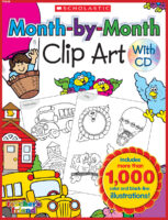 Month-by-Month Clip Art Book