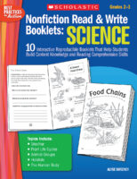 Nonfiction Read & Write Booklets: Science