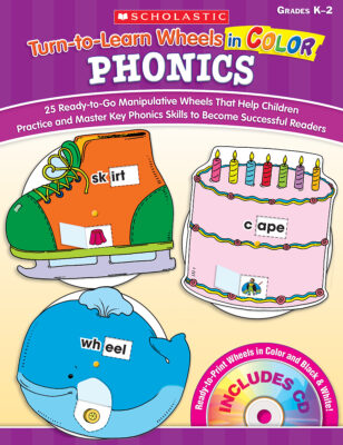 Turn-to-Learn Wheels in Color: Phonics