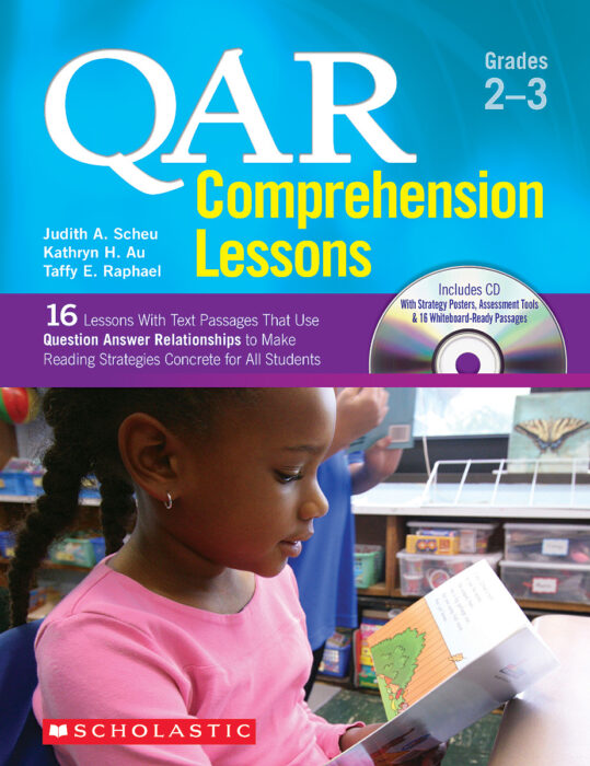 qar comprehension lessons grades 2 3 by kathryn h au taffy e raphael