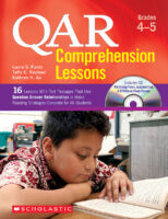 QAR Comprehension Lessons: Grades 4-5