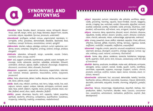 Scholastic Pocket Dictionary of Synonyms, Antonyms, and Homonyms