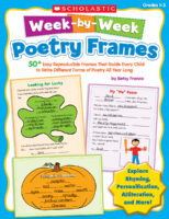 Week-by-Week Poetry Frames