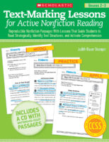 Text-Marking Lessons for Active Nonfiction Reading: Grades 2-3