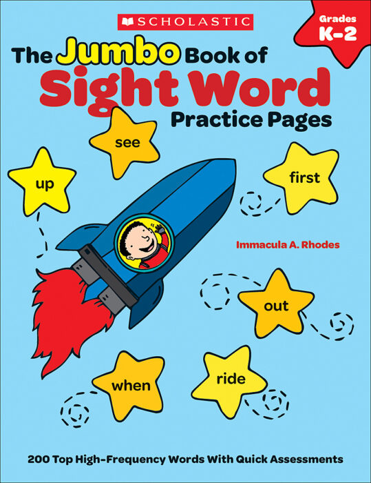 Book　Practice　The　Scholastic　Sight　Word　Jumbo　Rhodes　by　of　A.　Pages　Teacher　Store　Immacula　The