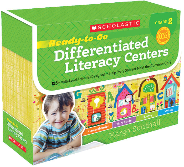 Ready-to-Go Differentiated Literacy Centers: Grade 2