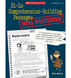 Hi-Lo Comprehension-Building Passages: Mini-Mysteries