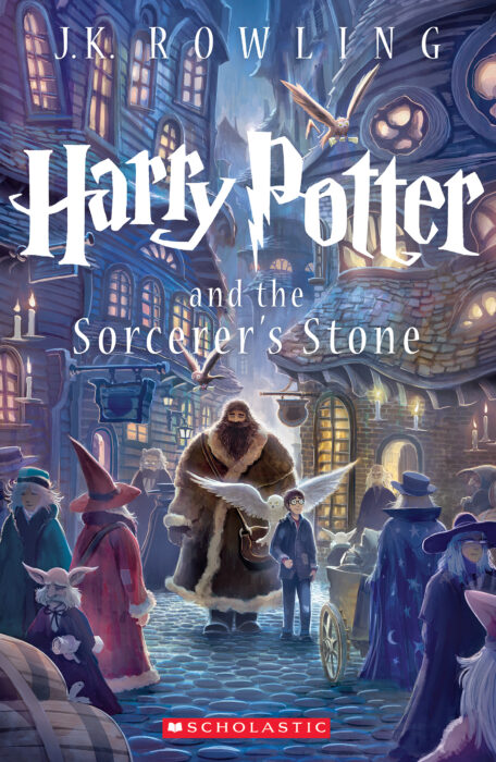 Sorcerer's Stone' (Year 1) Scholastic promotional poster — Harry