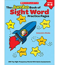The Jumbo Book of Sight Word Practice Pages