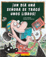 ¡Un día una señora se tragó unos libros!