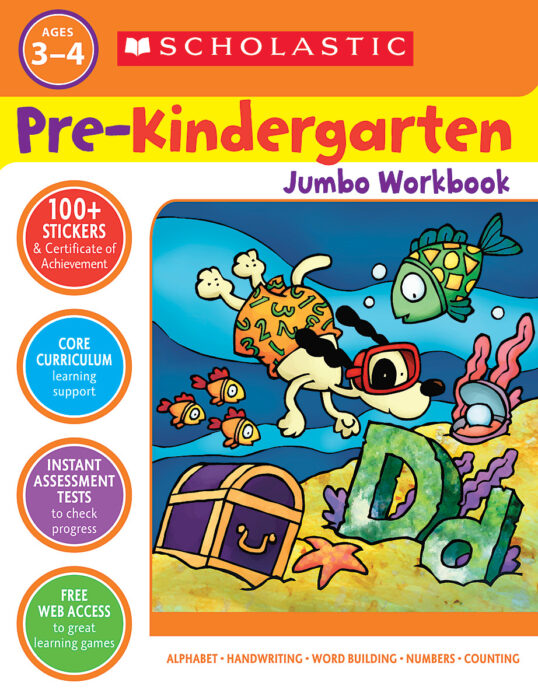 Scholastic Jumbo Workbook PreKindergarten by Scholastic Scholastic