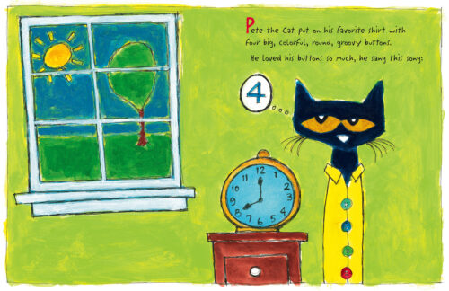 pete the cat and his four groovy buttons